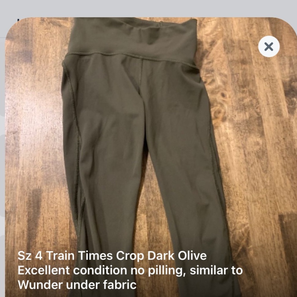 Lulu leggings size 4